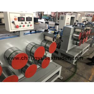China Pet/PP Material Strip Production Equipment with Deep Screw Screw Channel on sale
