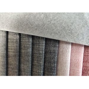 100% polyester fabric linen cotton fabric of many colors for furniture sofa