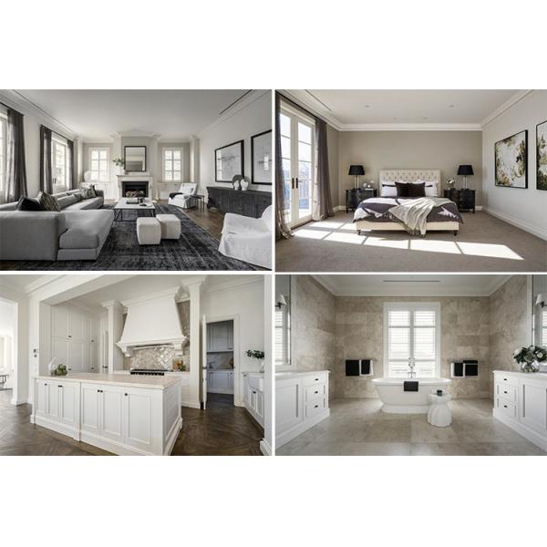 AS/NZS/USA Prefab Houses Luxury Villa Kits With Light Gauge Steel Modular Construction