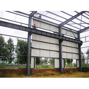 Customized Pre Engineered Building H Columns & Beams Main Structure