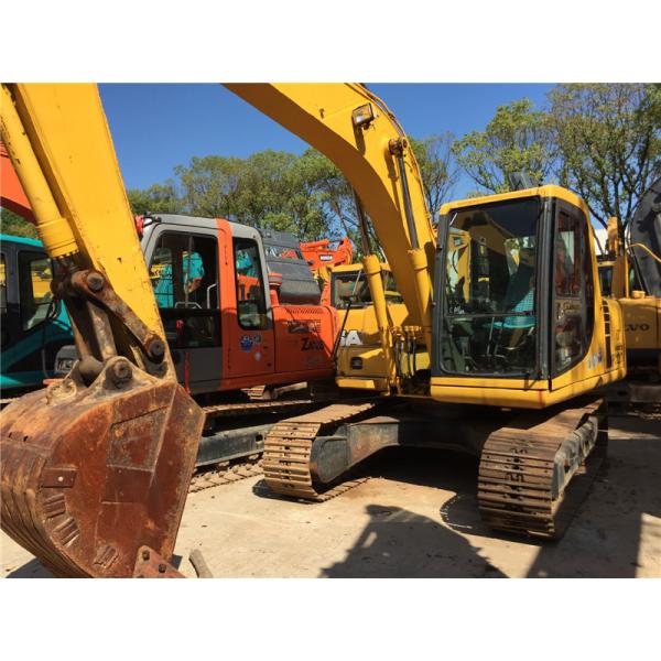 Quality Used Komatsu PC120 Crawler Excavator  S4D102E engine 12T weight  with Original Paint wholesale
