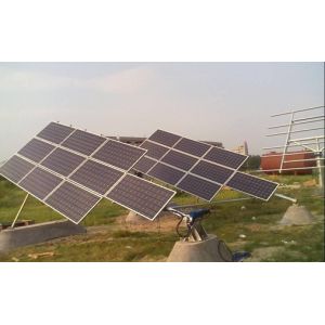 Power Plant Solar Panel Mounting Brackets Structure Aluminum Frame Ground