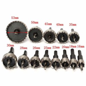 China 13pc HSS Hole Saw Kit for Stainless Steel 16-53mm on sale