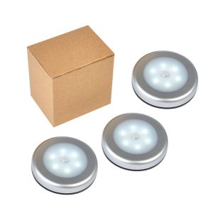 LED Motion Sensor Led Under Cabinet Lights Dry Battery LED Night Light Motion