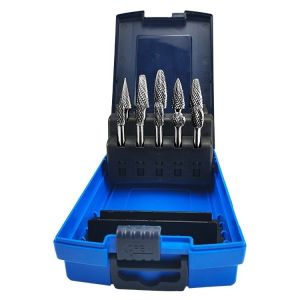 10PCS 6mm 6.35mm Shank Diameter Carbide Burrs Set for Metal Polishing Engraving