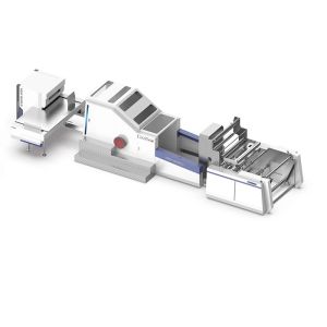 40gsm 160pcs/Min 600mm Roll Fed Food Bag Making Machine