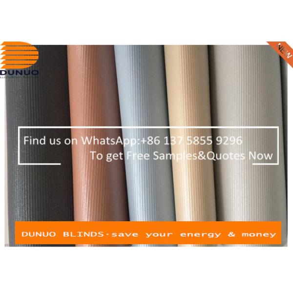 Vibe Blackout roller blinds with both sides same color coating