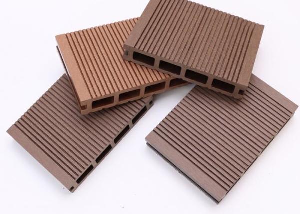 Quality Interlock Decking 3D Embossing WPC Composite Decking Tiles Plastic Flooring wholesale