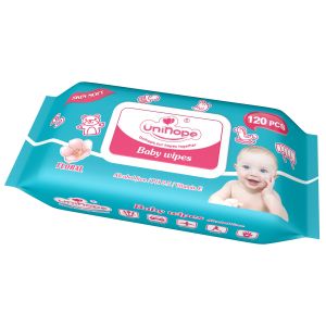 Natural Non-Woven Wet Baby Water Wipes 15x20cm/17x20cm/18x20cm for Gentle