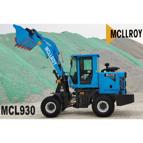 Front End Shovel 1.5 Ton Wheel Loader Articulated Frame