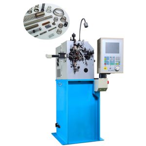 Semi Elliptic Spring Coiling Machine High Precision With Color Monitor Display