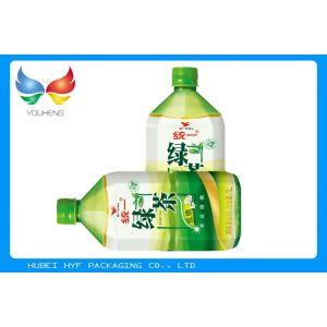 Printed Heat Shrink Bottle Sleeves , Personalized Labels For Water Bottles PVC