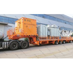 Highly Effective Hydraulic Modular Trailer With Customized Axle Number