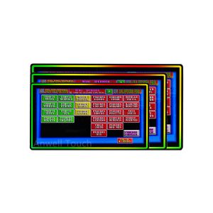 Cheap 27inch Scratch Resistant Side Edge LED Touch Gaming Monitor With CE FCC RoHS Certifications for sale