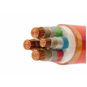 4 Core Cu / Mica Tape / XLPE / LSOH Fire Proof Cable For Cable Channel