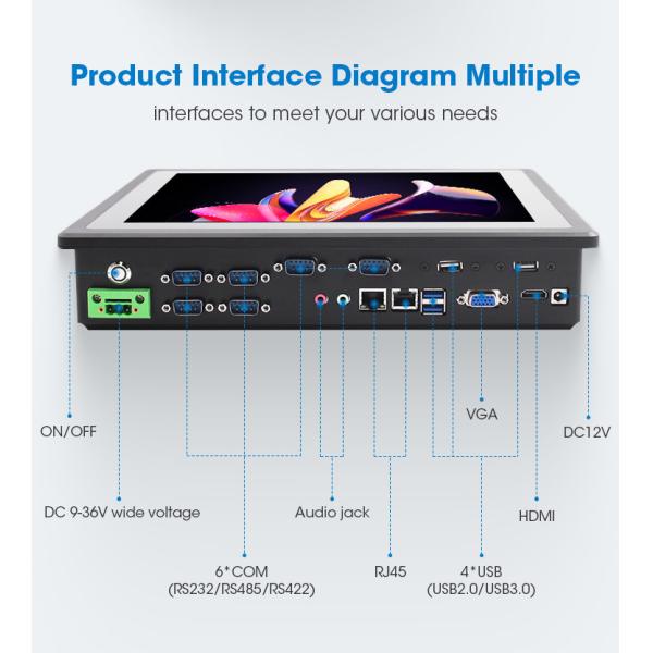 Factory Wholesale Rugged Extreme Industrial Tablet Pc Rugged 15.6 Inch Rugged