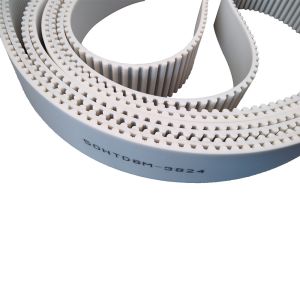 White Timing Belts For Power Transmission Standard Design for Optimal Performanc