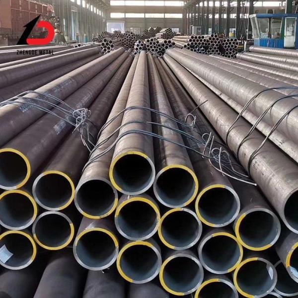 Quality Astm Jis Gb Din Round Carbon Steel Seamless Pipe  En Black Alloy Oil Seam wholesale