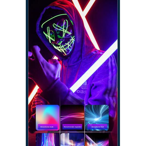 Intelligent Control Portable Charging Atmosphere Light with Seven Glowing Colors