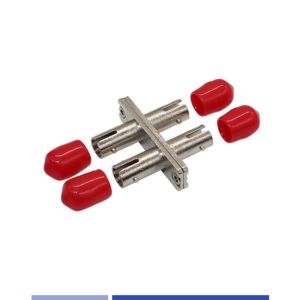 High Precision Fiber Optic Adapter Multimode ST To ST Adapter Erosion Resistant