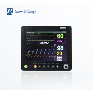 User Friendly Multi Parameter Patient Monitor With Internal Memory Data Storage