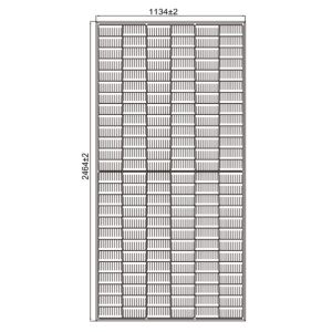 Half Cut Monocrystalline PV Solar Panel Practical Multiscene