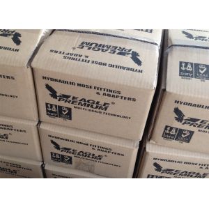 90 Degree BSP Hydraulic Hose Fitting 60 Degree Cone Seal ( 22691 )