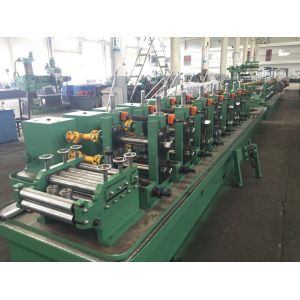Construction SS Pipe Making Machine , Auto Tube Mill Machine