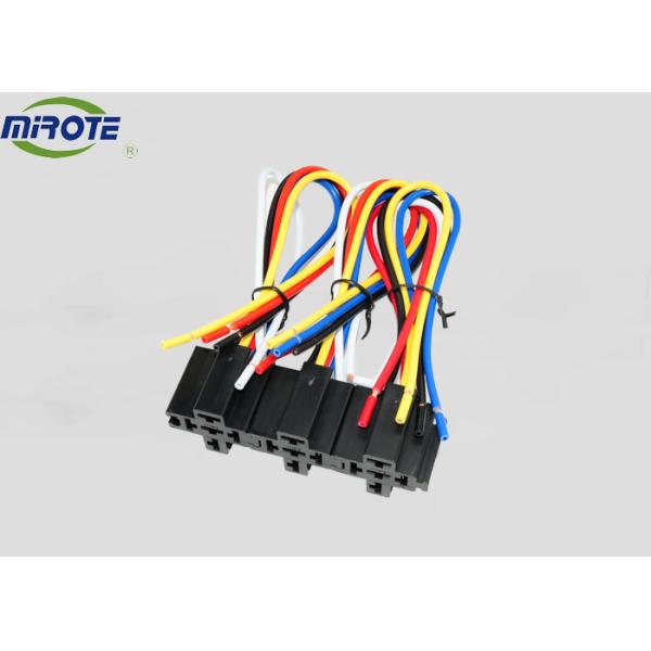 Quality 5 Pins SPDT Type Auto Wiring Harness With Slide Wires 3 Pack 12 Volt With Plastic Socket wholesale
