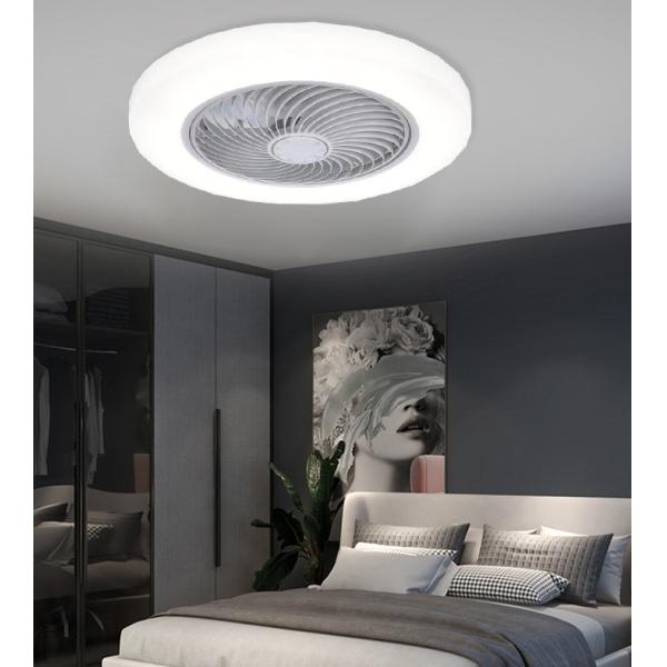 Retractable Hanging Ceiling Fan With Light 42" Fan Ceiling Chandelier