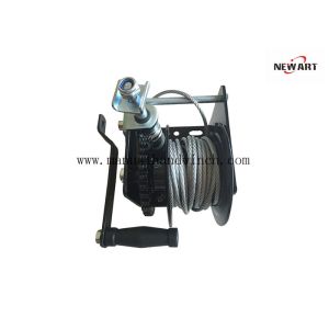 China Steel Material Manual Worm Gear Winch Worm Gear Ceiling Hand Winch 1500 LB on sale