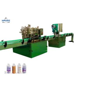 Automatic Carbonated Beverage Machine , 2000 BPH 500ML Liquid Filling Equipment