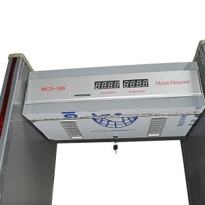 6 Zones Waterproof Walk Through Metal Detector With Password Protected