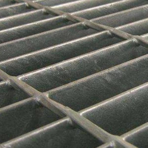 Heavy Duty Galvanized Trench Cover Steel Grating 50mm Loading Bar Depth