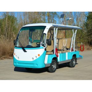 11-Seater Electric Sightseeing Bus With Super Long Endurance And Full Power