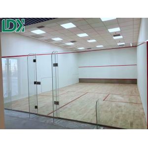 Indoor Squash Facility With High Grade Stainless Screws And International Standard Single Double Training Court