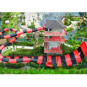 China Exciting Water Park Slide Theme Water Play Equipment Fade - Resistant on sale