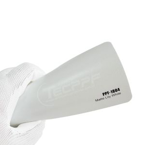 Cheap Heat Healing Matte Lily White Colour 8mil Colour Change Paint Protection Film made with TPU Lubrizol for sale