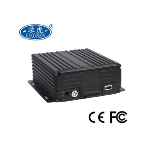 HDD AHD 4ch Mobile DVR , Custom Cctv DVR Recorder Short Circuits Protection