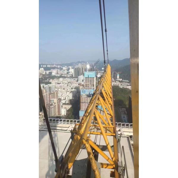 Quality 25T Chuanjian 8039 Tower Crane Good Condition for 20 Years Maximum Lifting Weight 10t wholesale