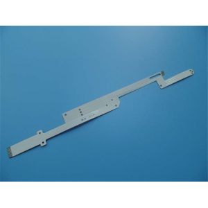 Double-sided flexible PCBs White coverlay Flex PCBs Cable Polyimide PCBs with