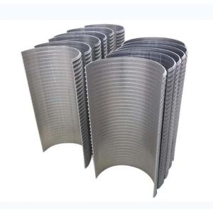 Stainless Steel Wedge Wire Screen Mesh V Shaped Line High Capacity Sieve Bend
