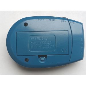 Stations TIME LCD Display Radio Receiver 21mm Small Speaker Handheld