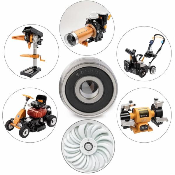 6206 ZZ Deep Groove Ball Bearings for Electric Motors Auto Parts Motorbikes