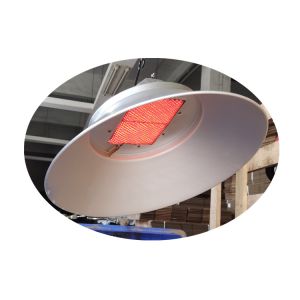 Round Type Infrared Poultry Brooder Heater CE Certified For 1500 Chicks