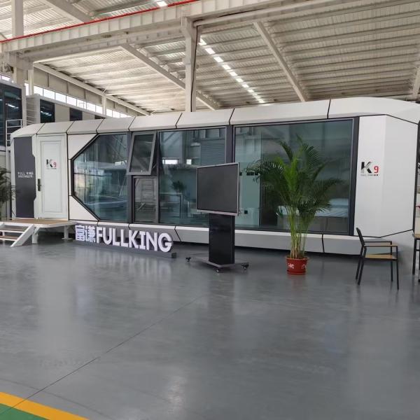 Portable and Comfortable The Space Capsule House for Adapting to Your Changing Requirements