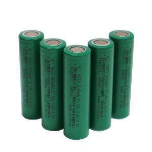 Discharge Cycle Lithium Ion Battery 3.6 V 18650 2500mAh For Electric Vehicles