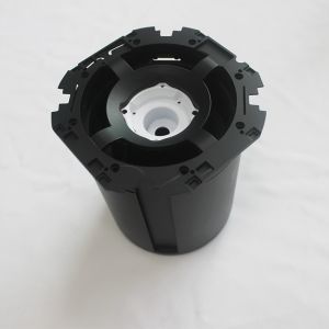 China A380 Basket Loudspeaker Spare Parts , Painting Black Aluminum Alloy Die Casting Parts on sale