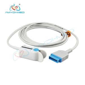 3m Oxygen Saturation Sensor , Reusable Spo2 Sensor Compatible Ge V100 B20