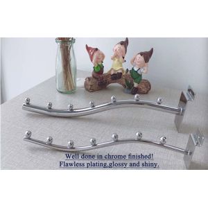 Display slatwall hooks / A column used clothes display metal hooks